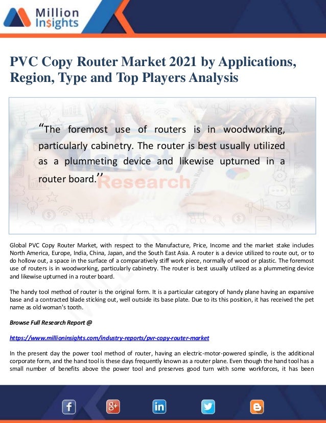 Best Pvr Client 2021 Pvc copy router market 2021 by applications, region, type and top pla… Best Pvr Client 2021 Pvc copy router market 2021 by applications, region, type and top pla…