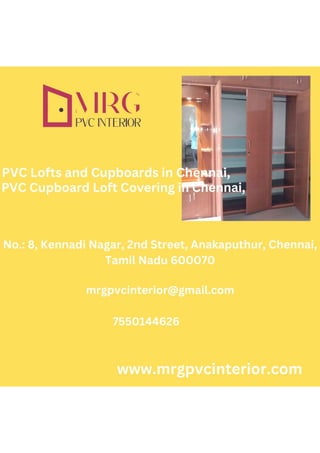 PVC Lofts and Cupboards in Chennai,