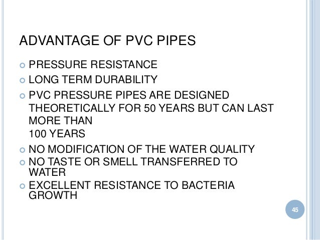 material and advantages disadvantages pvc Pvc