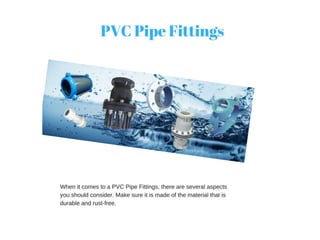 Pvc fittings
