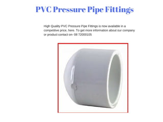 Pvc fittings