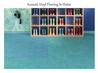 Acoustic Vinyl Flooring In Dubai
 