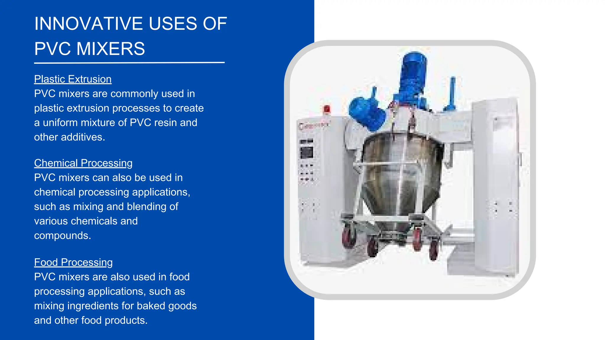 PVC mixer machine in turkey by Dermak.pdf