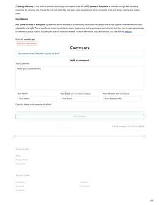 Exploring the Versatility of PVC Fluted Panels
