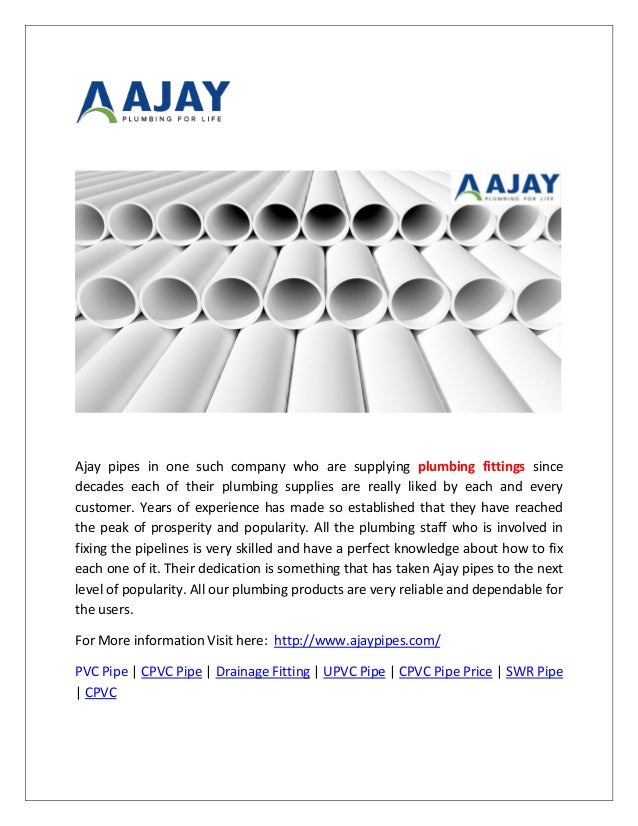 Pvc pipe advantages of plastic plumbing pipe fitting
