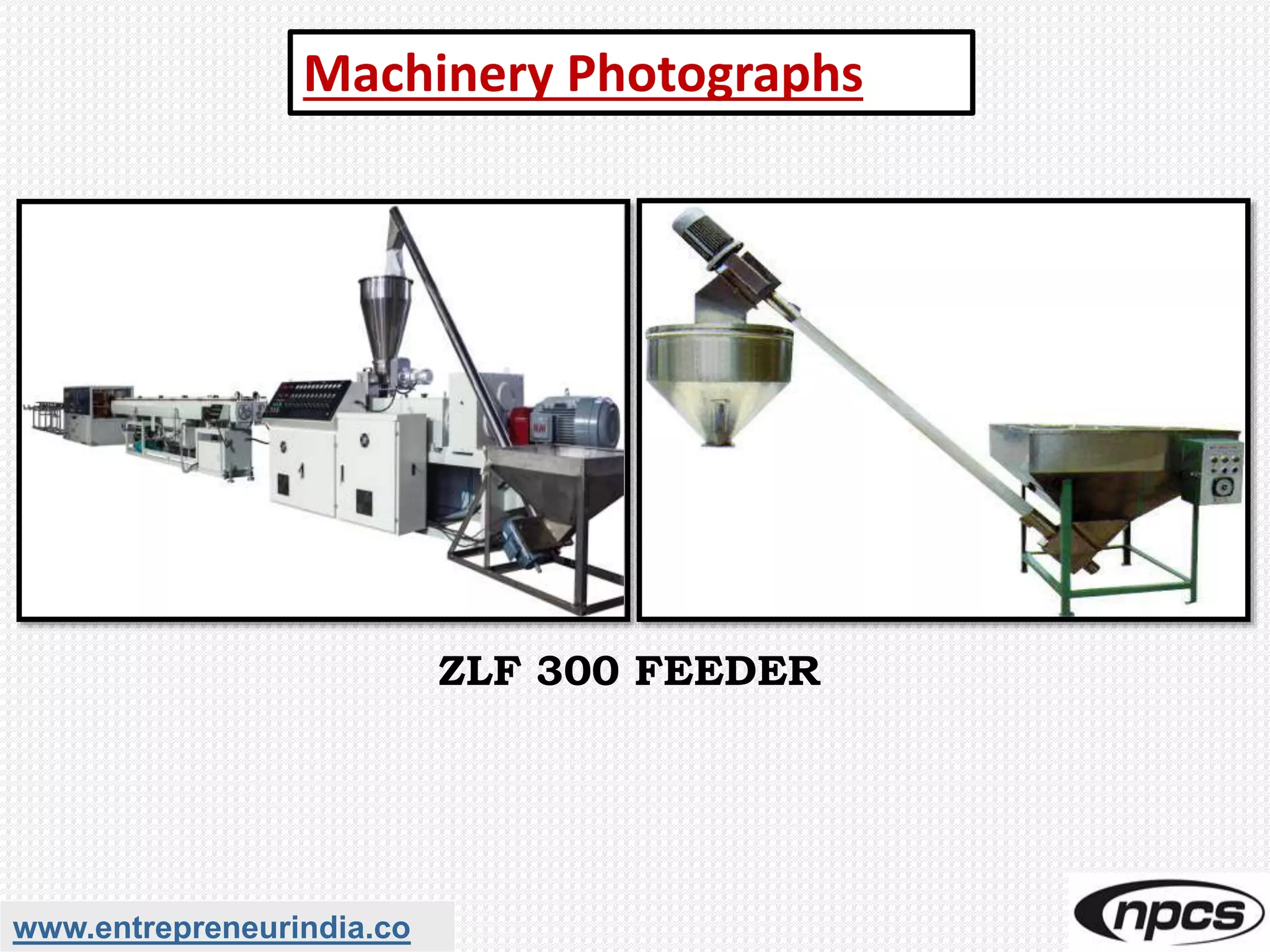 PVC Pipes Manufacturing Project. Production of Polyvinyl Chloride (PVC