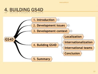 www.sofos.nl




4. BUILDING GS4D




                                  22
 