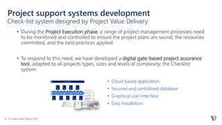 Project Value Delivery methodology and interventions | PDF