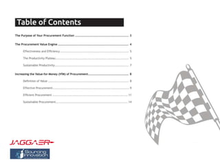 White Paper - Procurement Value Engine