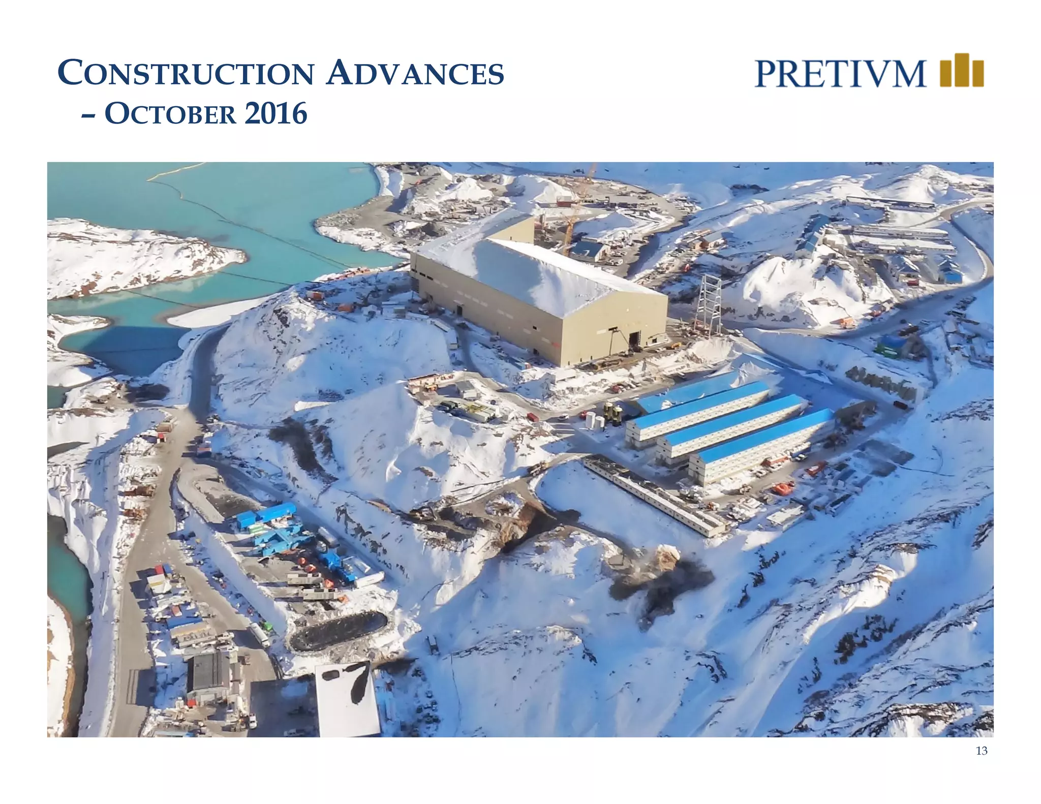 13
CONSTRUCTION ADVANCES
– OCTOBER 2016
 