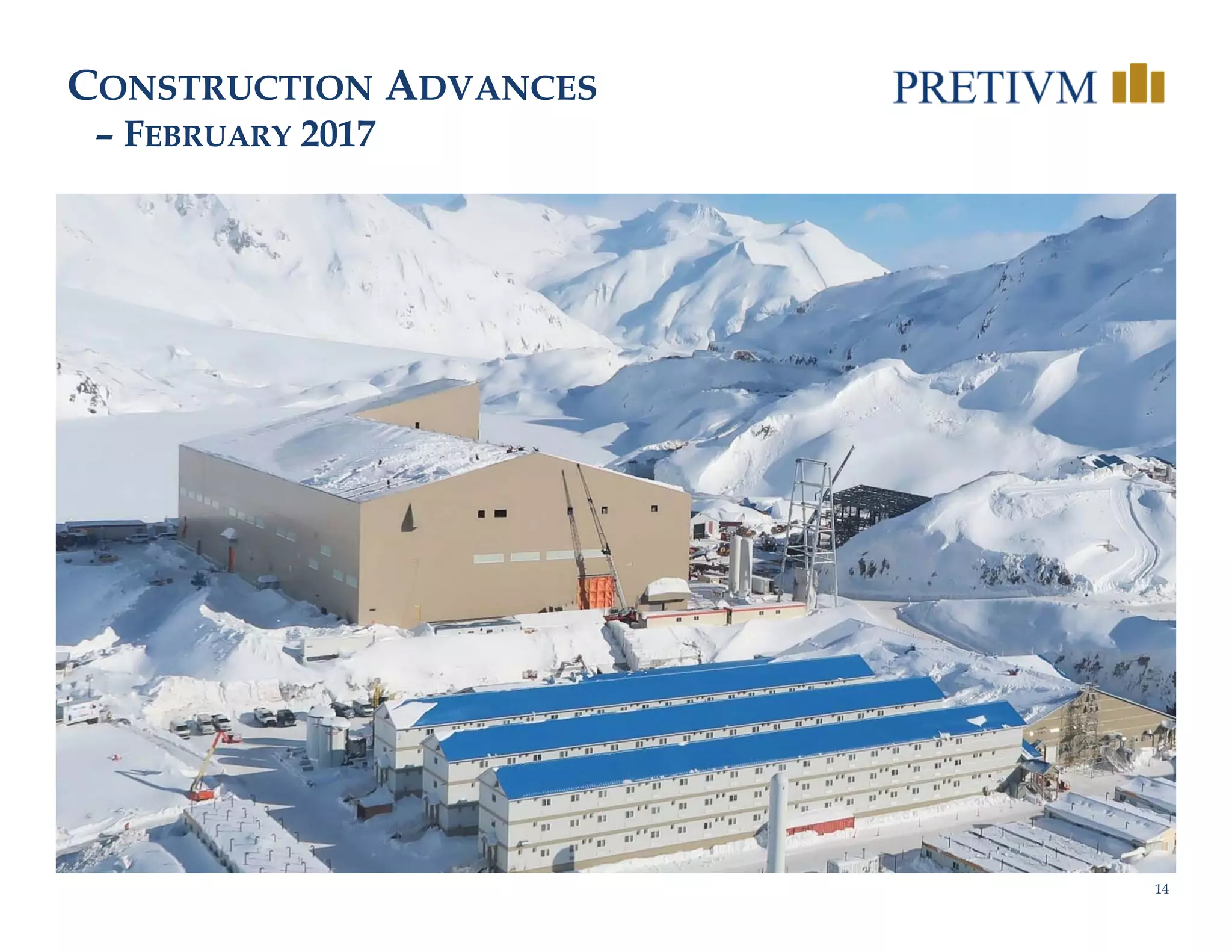 14
CONSTRUCTION ADVANCES
– FEBRUARY 2017
 