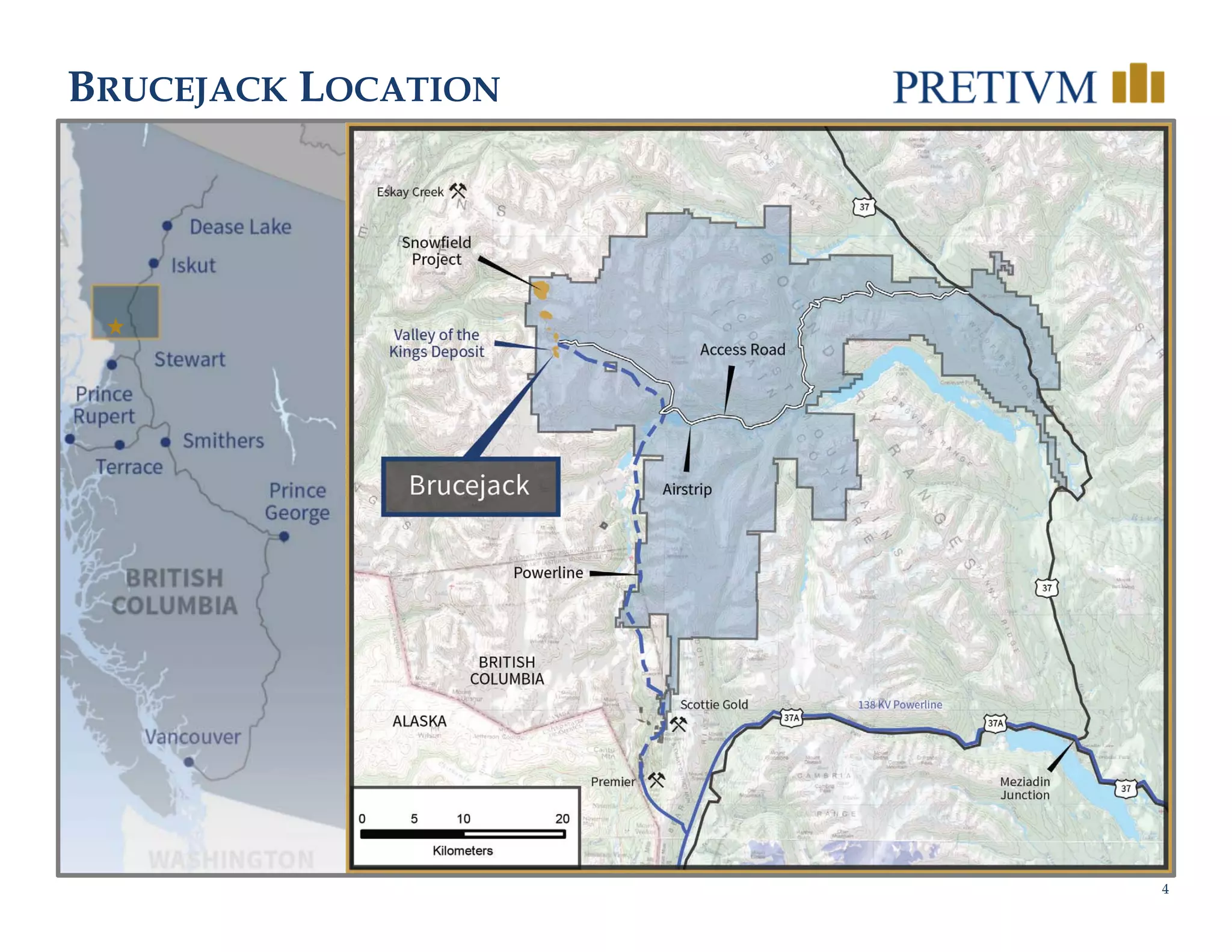 4
BRUCEJACK LOCATION
 