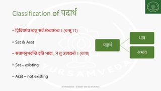 Padarth vigyan 1 short notes and summary | PDF