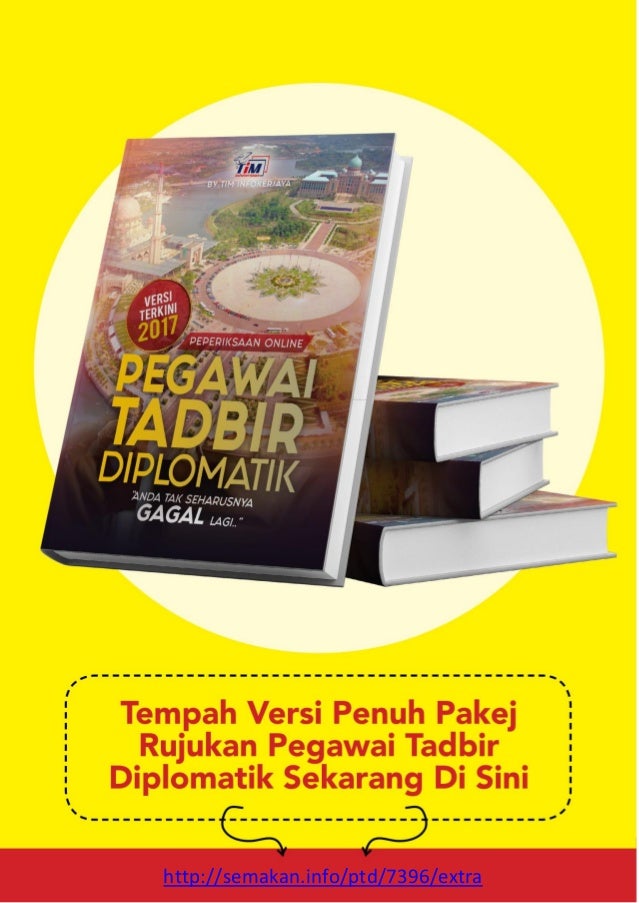 Contoh soalan exam online pegawai tadbir diplomatik 3 Nov 2017