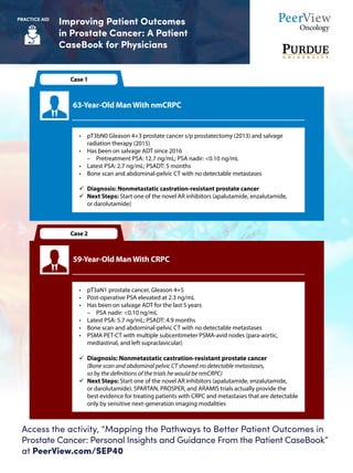 Mapping the Pathways to Better Patient Outcomes in Prostate Cancer ...