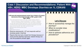 Making Precision Decisions in High-Risk HR+, HER2- Metastatic Breast Cancer: Practical Training on Individualizing CDK4/6 Inhibitor Treatment to Enhance Adherence, Quality of Life, and Outcomes