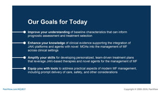 CONTROL Myelofibrosis: Current Options, New Treatment Principles, and ...