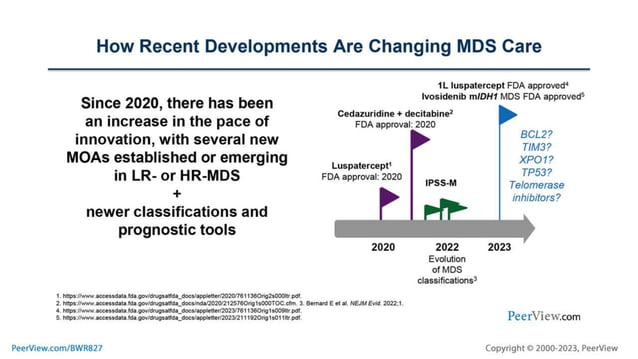 Exploring Unmarked Territory in MDS: Taking Command and Enhancing Care ...