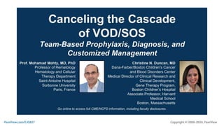 Canceling the Cascade of VOD/SOS: Team-Based Prophylaxis, Diagnosis, and Customized Management