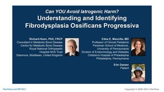 Can YOU Avoid Iatrogenic Harm? Understanding and Identifying Fibrodysplasia Ossificans Progressiva