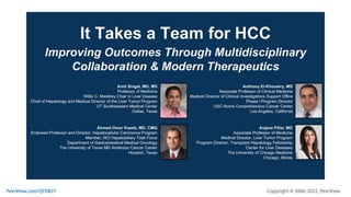 It Takes a Team for HCC: Improving Outcomes Through Multidisciplinary ...