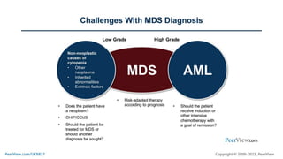Seizing the Precision Care Moment in MDS: Collaborative Strategies for Accurate Diagnoses and Risk-Adapted Treatment