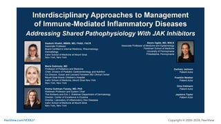 Interdisciplinary Approaches to Management of Immune-Mediated Inflammatory Diseases: Addressing Shared Pathophysiology With JAK Inhibitors