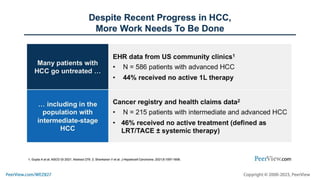Essential Conversations for HCC: Radiology-Oncology Collaboration and Immunotherapy Advances in Intermediate and Advanced Disease