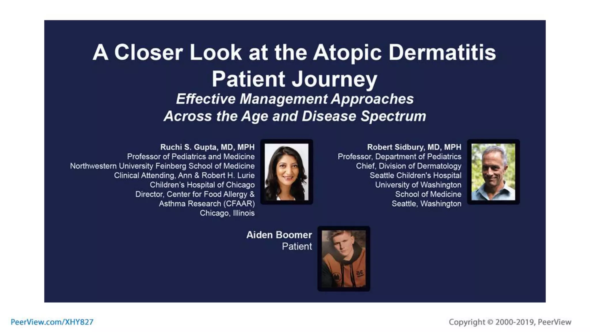 A Closer Look at the Atopic Dermatitis Patient Journey: Effective ...