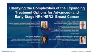 Clarifying the Complexities of the Expanding Treatment Options for Advanced- and Early-Stage HR+/HER2- Breast Cancer