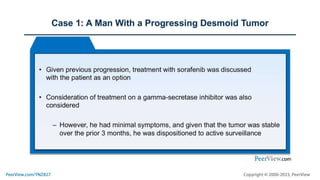 Addressing Key Questions About the Latest Diagnostic and Therapeutic Advances in Desmoid Tumors