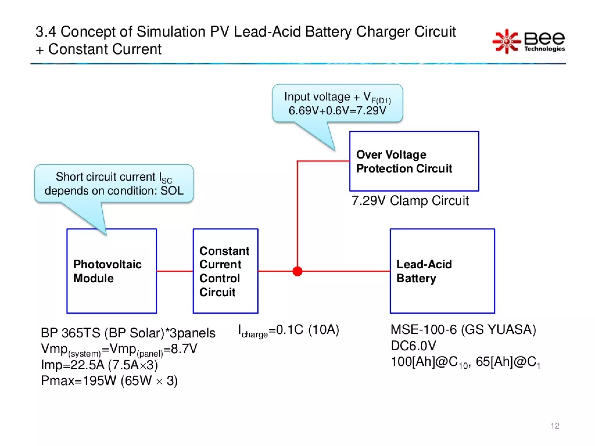PV Lead-Acid Battery System Simulation | PDF