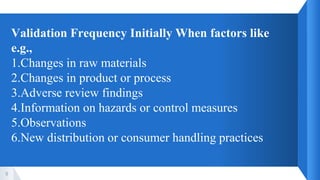#PHARMACEUTICAL VALIDATION | PPTX