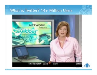 What is Twitter? 14+ Million Users




                                     TM
 