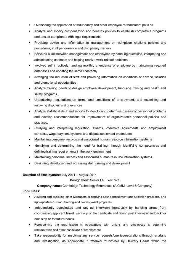 vendor management job description