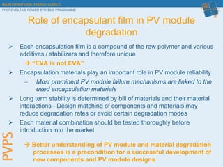 Eva Module Encapsulant Assessment of Photovoltaic Module Failures in the Field | PDF