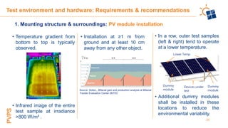 Photovoltaic Module Energy Yield Measurements: Existing Approaches and ...