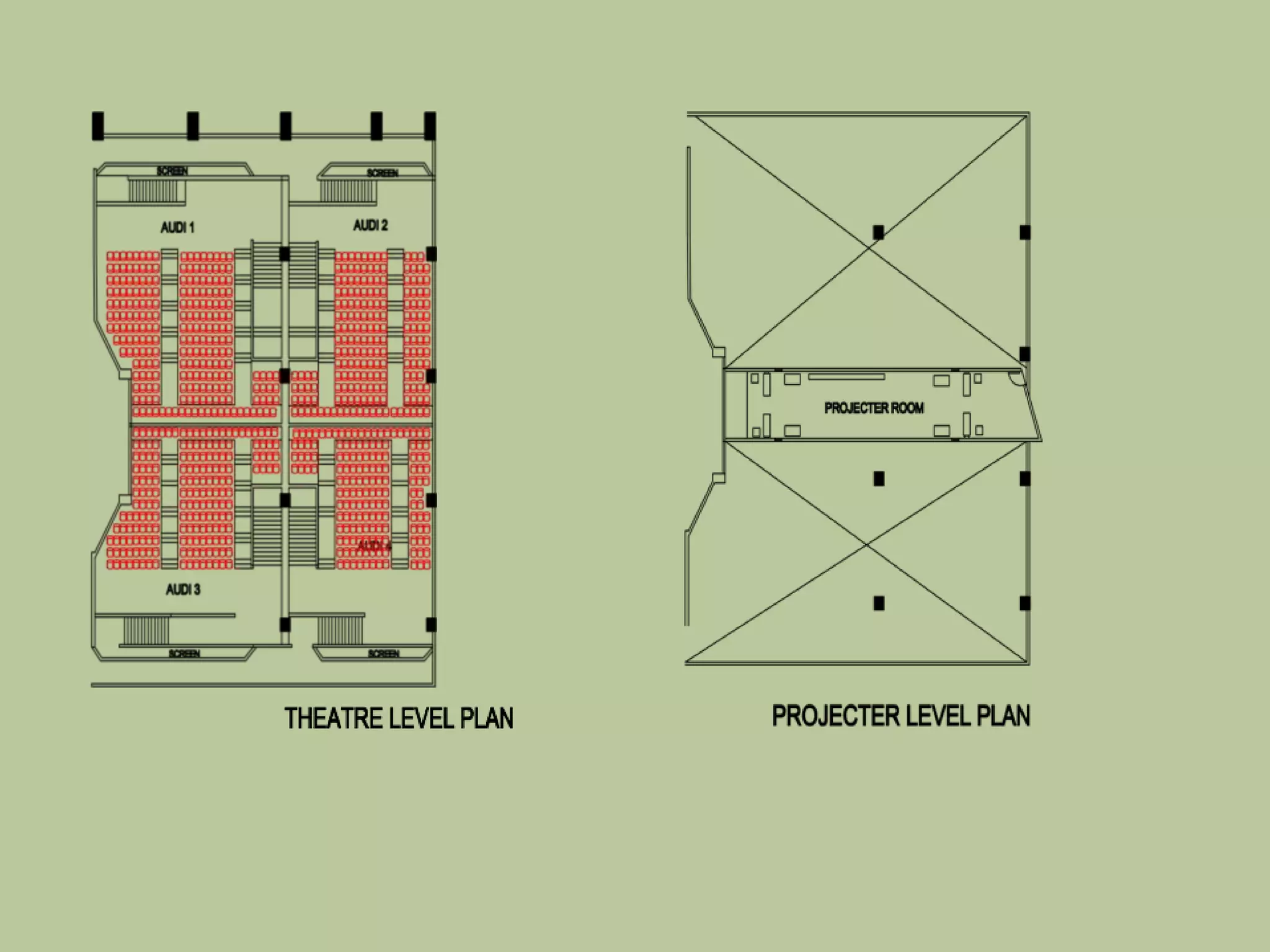 Pvr Layout PVR cinemax Architectural Case study By Akash thottarath | PPTX