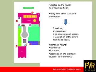 Pvr Layout Cinemax Oberon Mall