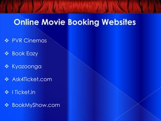 ALTERNATIVE OPTIONS TO PURCHASE  TICKETS