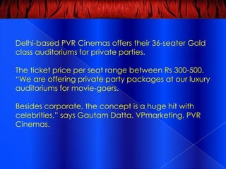 Online Movie Booking Websites  PVR Cinemas