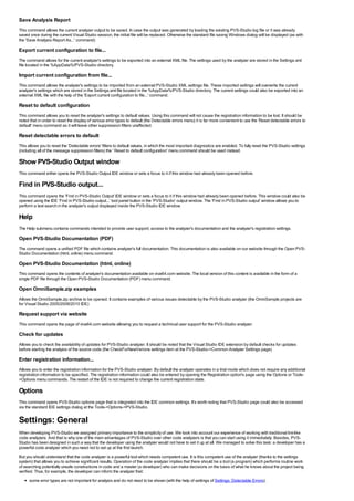 Pvs Version PVS-Studio documentation (version 4.54) | PDF