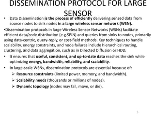 Efficient Dissemination Protocols for Large Wireless Sensor Networks | PDF