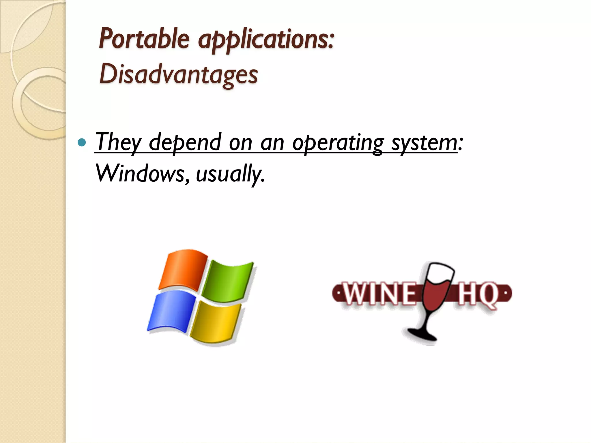 Portable applications vs Virtual applications
