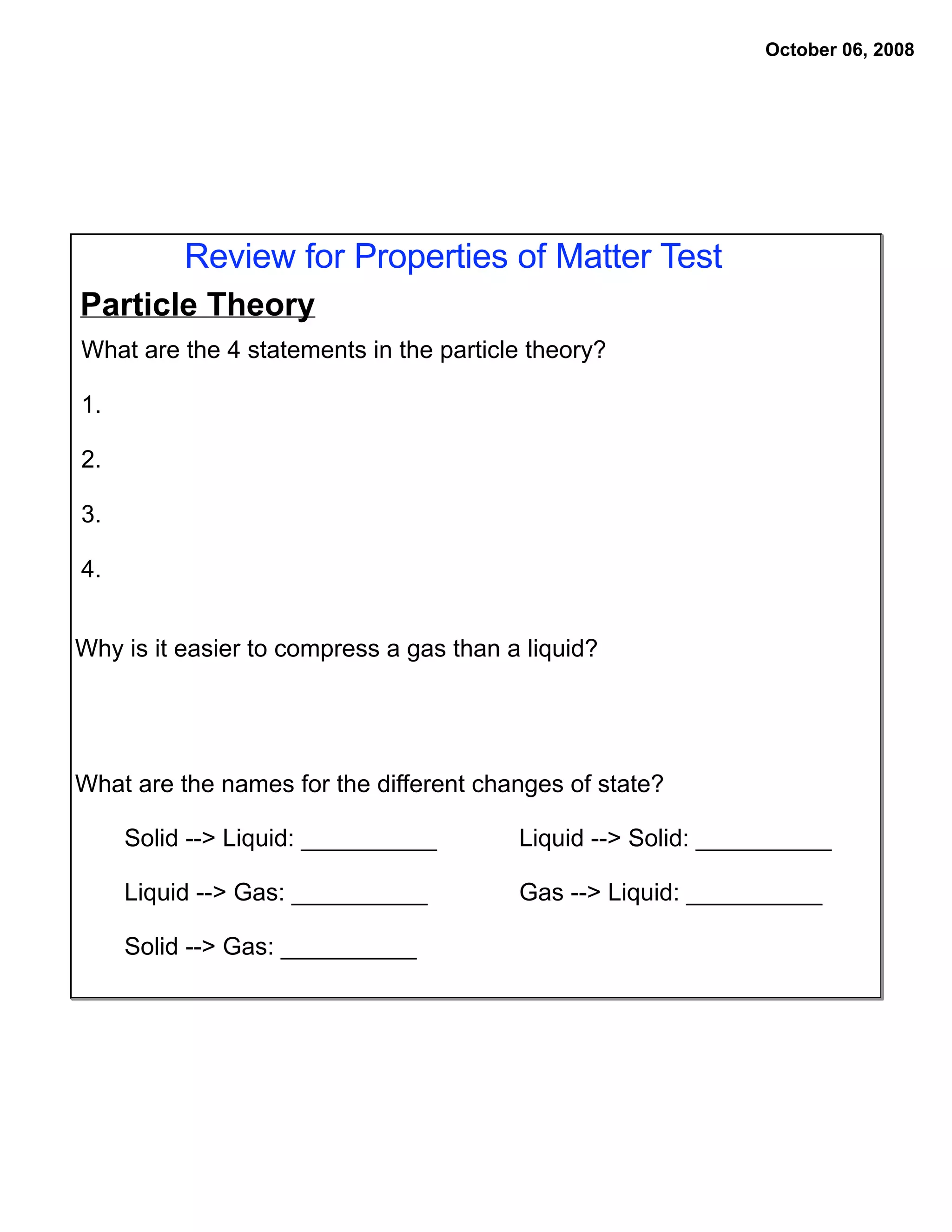 Pvt Review Packet 2008