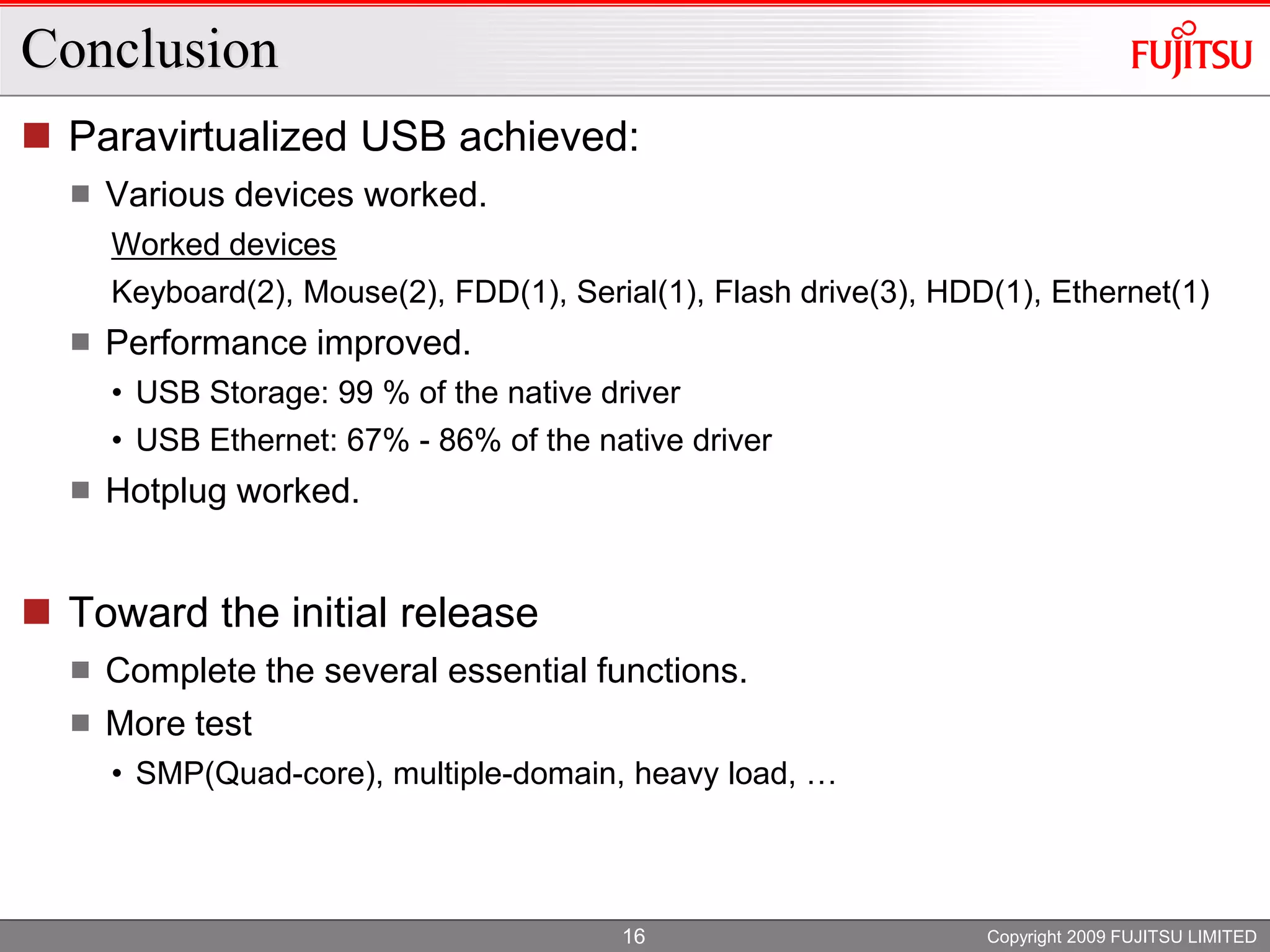 XS Oracle 2009 PV USB