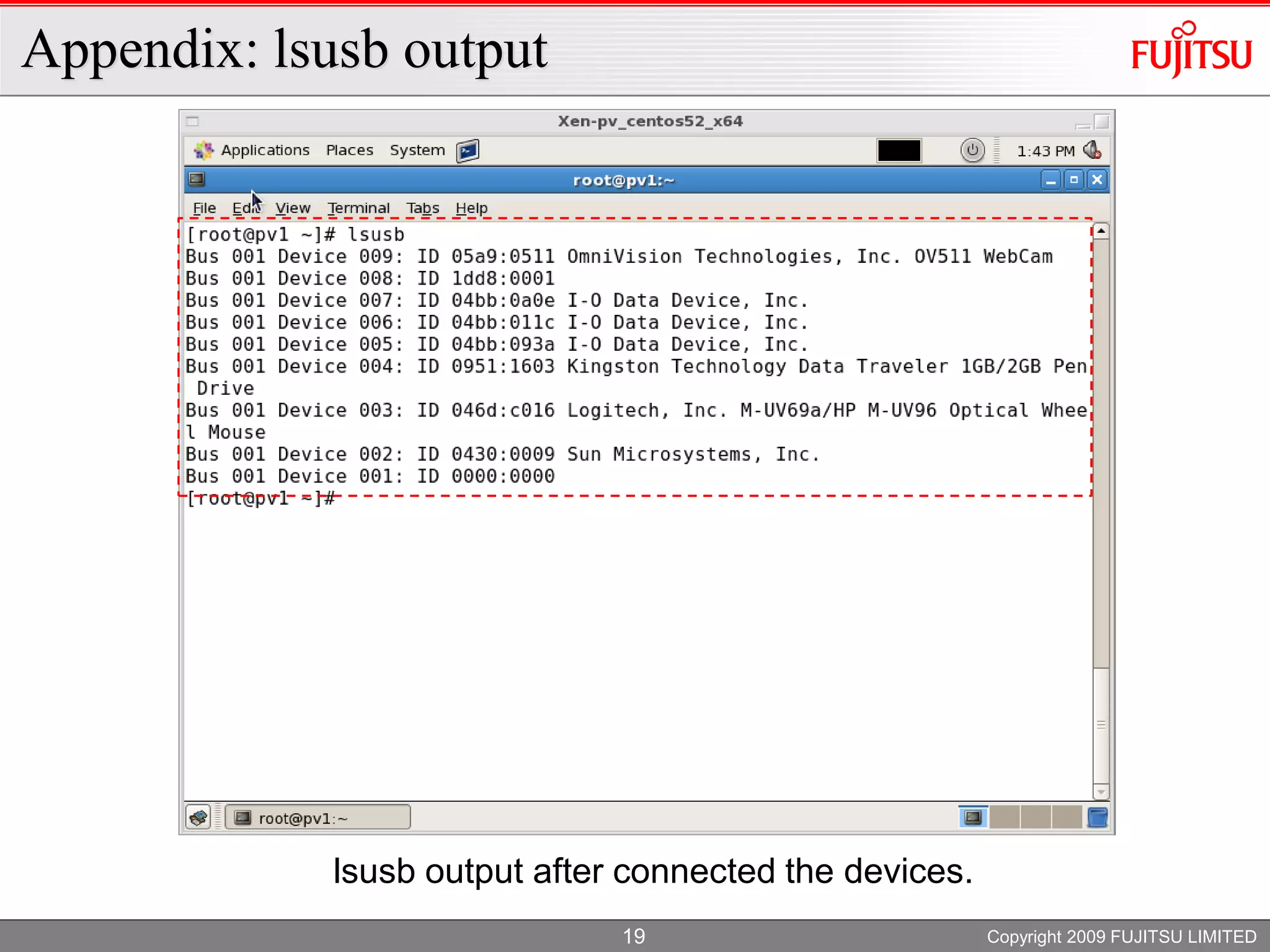 XS Oracle 2009 PV USB