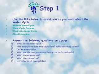 Pw water cycle | PPT