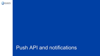 Push API and notifications
 