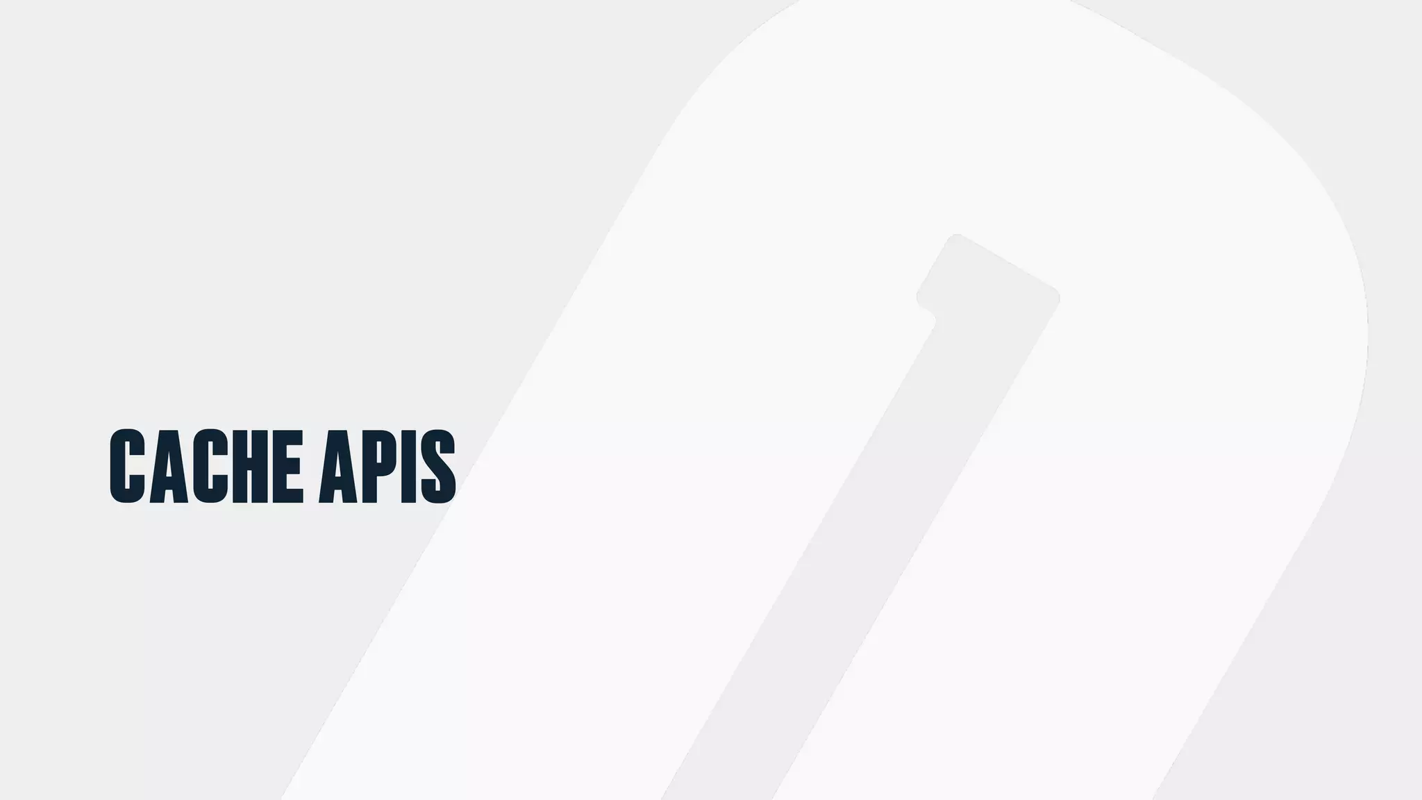 CACHEAPIS
 